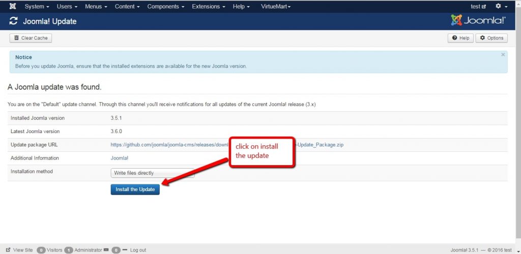 How To Troubleshoot Joomla 3.6.2 Update Errors