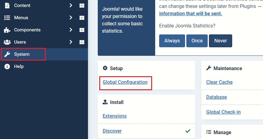 How to Enable Cache in Joomla 4?