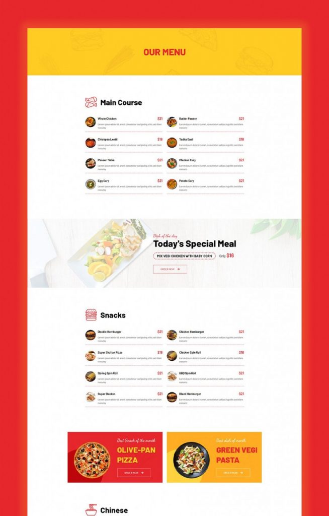 Introducing Free Restaurant Joomla Template Kit for JD Builder Pro