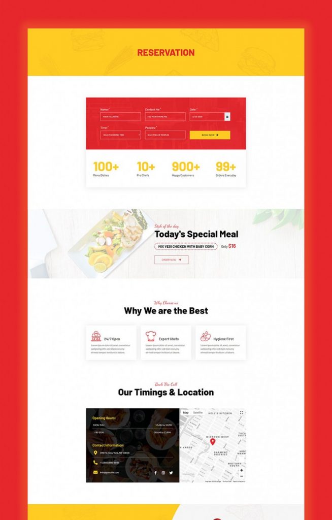 Introducing Free Restaurant Joomla Template Kit for JD Builder Pro