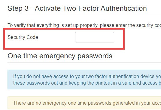 How to Enable Two Factor Authentication in Joomla