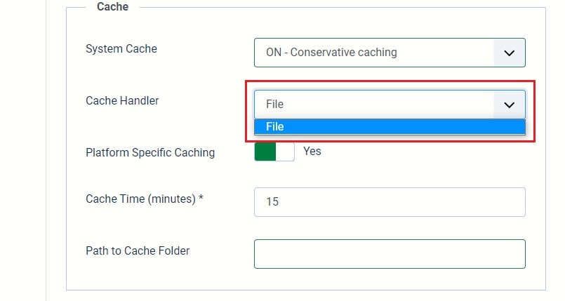 How to Enable Cache in Joomla 4?