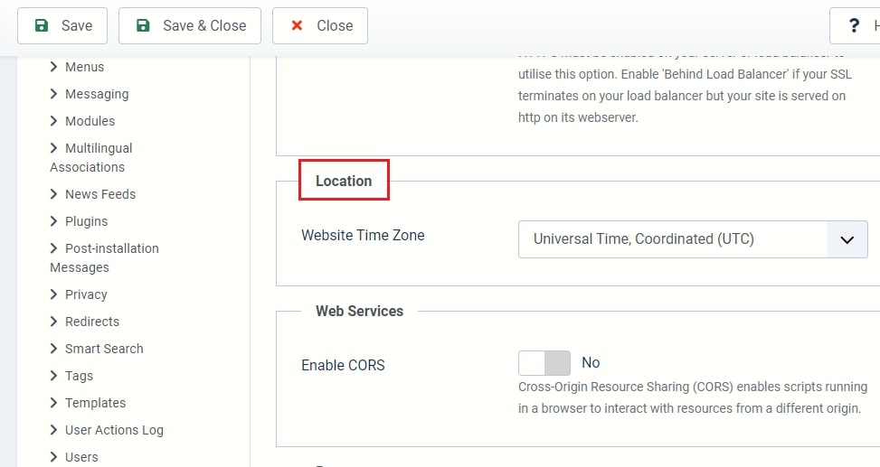 How to Change Website Time-Zone in Joomla 4?