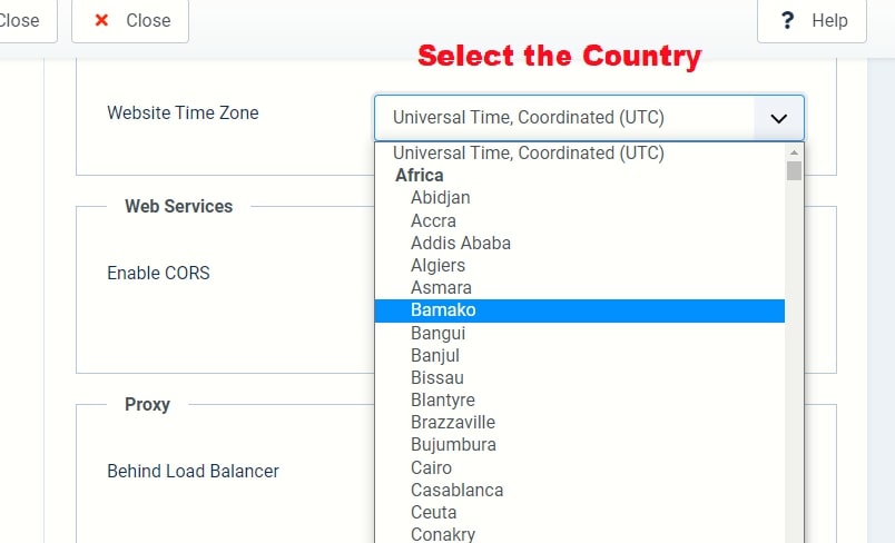 How to Change Website Time-Zone in Joomla 4?