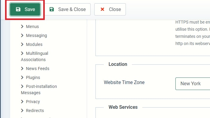 How to Change Website Time-Zone in Joomla 4?