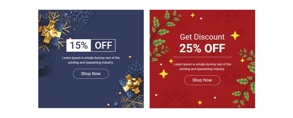 How to Create and Decorate Landing Pages for Christmas sale